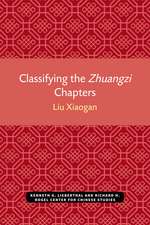 Classifying the Zhuangzi Chapters