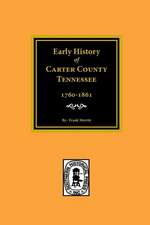 Carter County, Tennessee, Early History of