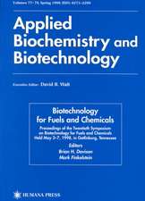 Twentieth Symposium on Biotechnology for Fuels and Chemicals: Presented as Volumes 77–79 of Applied Biochemistry and Biotechnology Proceedings of the Twentieth Symposium on Biotechnology for Fuels and Chemicals Held May 3–7, 1998, Gatlinburg, Tennesee