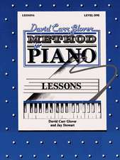 David Carr Glover Method for Piano Lessons