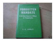 Lumley, E: Forgotten Mandate