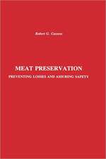 Meat Preservation: Preventing Losses and Assuring Safety