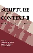 Scripture in Context II – More Essays on the Comparative Method