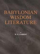 Babylonian Wisdom Literature