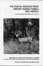 The Faunal Remains from Arroyo Hondo Pueblo, New Mexico: A Study in Short-Term Subsistence Change