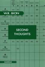 Second Thoughts: Selected Papers on Psychoanalysis