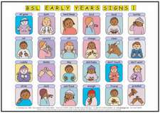 Smith, C: Let's Sign BSL Early Years & Baby Signs: Poster/Ma