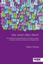 Why Aren't They There? the Political Representation of Women, Ethnic Groups, and Issue Positions in Legislatures: Intergovernmental Conflicts and Their Domestic Origins