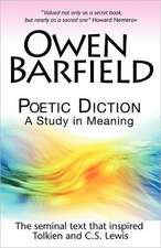 Poetic Diction: A Study in Meaning