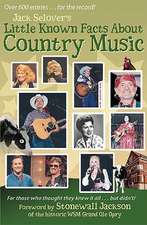 Little Known Facts about Country Music