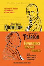 KNOWLTON-PEARSON CORRESPONDENC