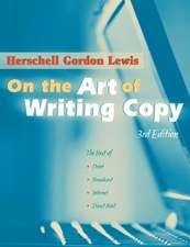 On the Art of Writing Copy