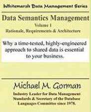 Data Semantics Management, Volume 1, Rationale, Requirements, and Architecture: Emotional Survival Games