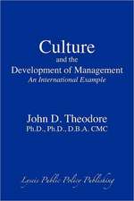 Culture and the Development of Management