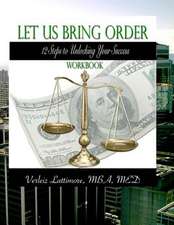 Let Us Bring Order Workbook