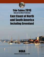 Tide Tables 2016