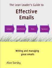 Lean Leader's Guide to Effective Emails