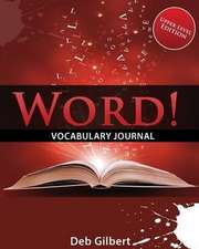 Word! Vocabulary Journal