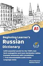 Beginning Learner's Russian Dictionary