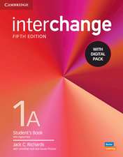 Interchange Level 1A Student's Book with Digital Pack