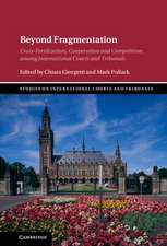 Beyond Fragmentation: Cross-Fertilization, Cooperation and Competition among International Courts and Tribunals