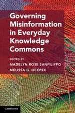Governing Misinformation in Everyday Knowledge Commons