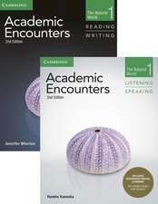 Academic Encounters Level 1 2-Book Set