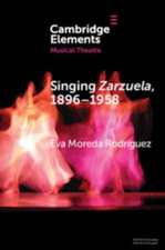 Singing Zarzuela, 1869-1958