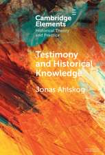Testimony and Historical Knowledge