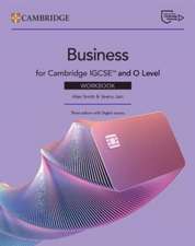 Cambridge Igcse(tm) and O Level Business Workbook with Digital Access (2 Years)