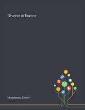 Mortelmans, D: Divorce in Europe