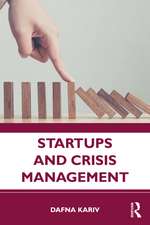 Startups and Crisis Management