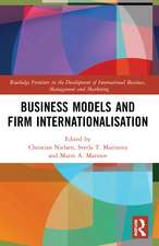 Business Models and Firm Internationalisation