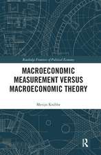 Macroeconomic Measurement Versus Macroeconomic Theory