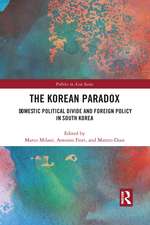 The Korean Paradox: Domestic Political Divide and Foreign Policy in South Korea