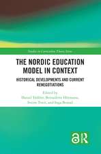 The Nordic Education Model in Context