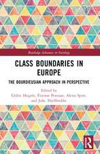 Class Boundaries in Europe