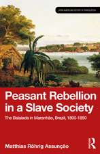 Peasant Rebellion in a Slave Society: The Balaiada in Maranhão, Brazil, 1800–1850