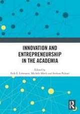 Innovation and Entrepreneurship in the Academia