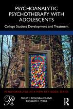 Psychoanalytic Psychotherapy with Adolescents