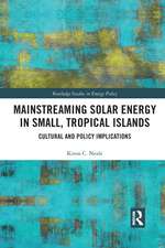 Mainstreaming Solar Energy in Small, Tropical Islands: Cultural and Policy Implications