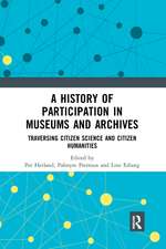 A History of Participation in Museums and Archives