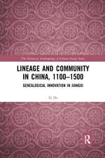 Lineage and Community in China, 1100–1500: Genealogical Innovation in Jiangxi