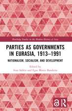 Parties as Governments in Eurasia, 1913–1991