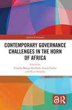 Contemporary Governance Challenges in the Horn of Africa