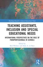 Teaching Assistants, Inclusion and Special Educational Needs: International Perspectives on the Role of Paraprofessionals in Schools