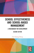 School Effectiveness and School-Based Management: A Mechanism for Development