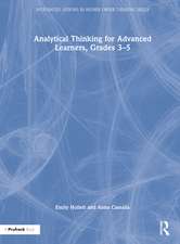 Analytical Thinking for Advanced Learners, Grades 3–5