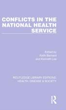 Conflicts in the National Health Service