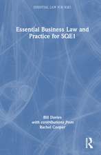 Essential Business Law and Practice for SQE1